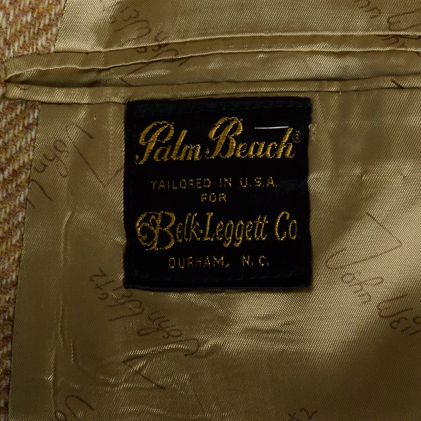 1970s Wool Tan Jacket