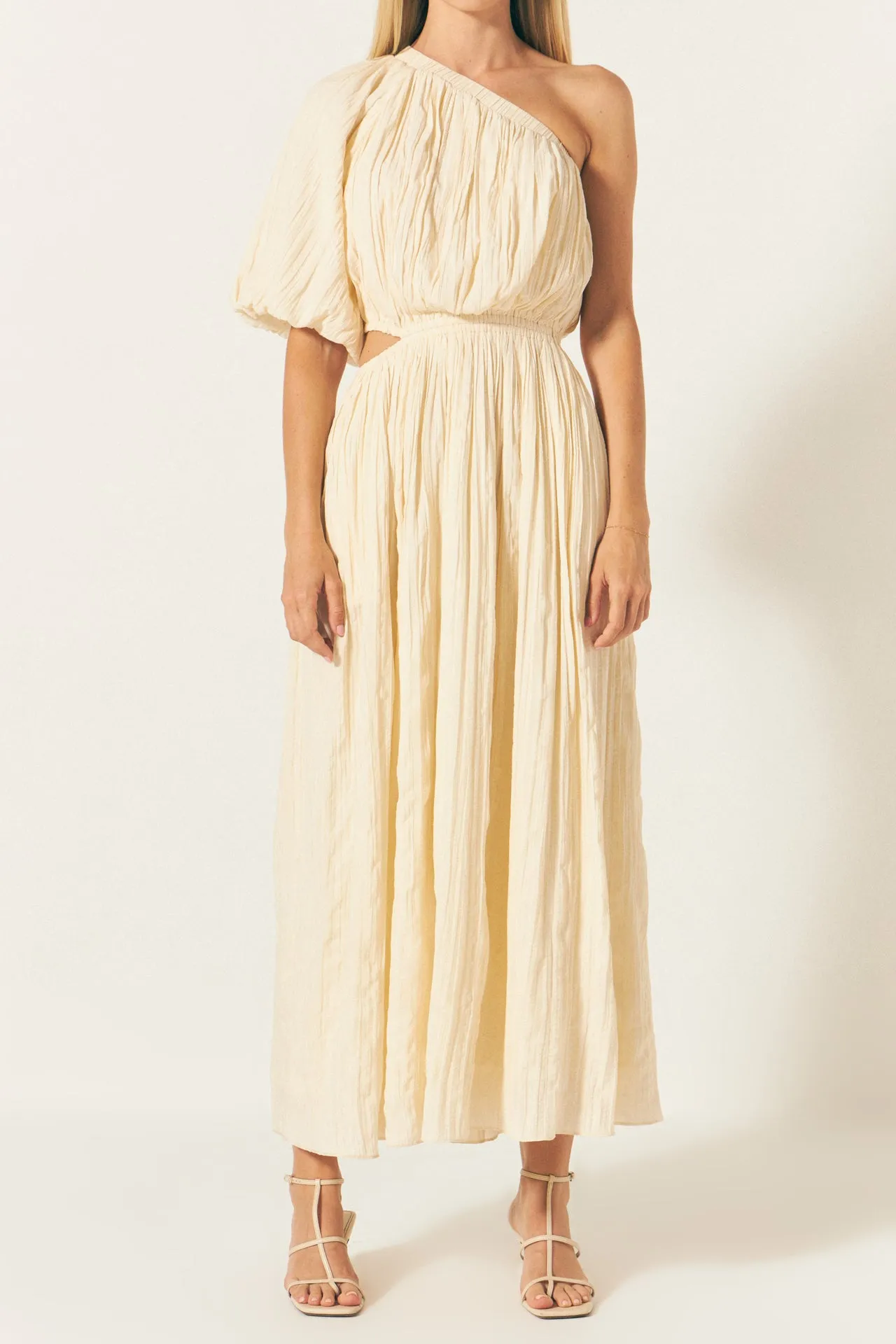 Asymmetrical Cut Out Dress