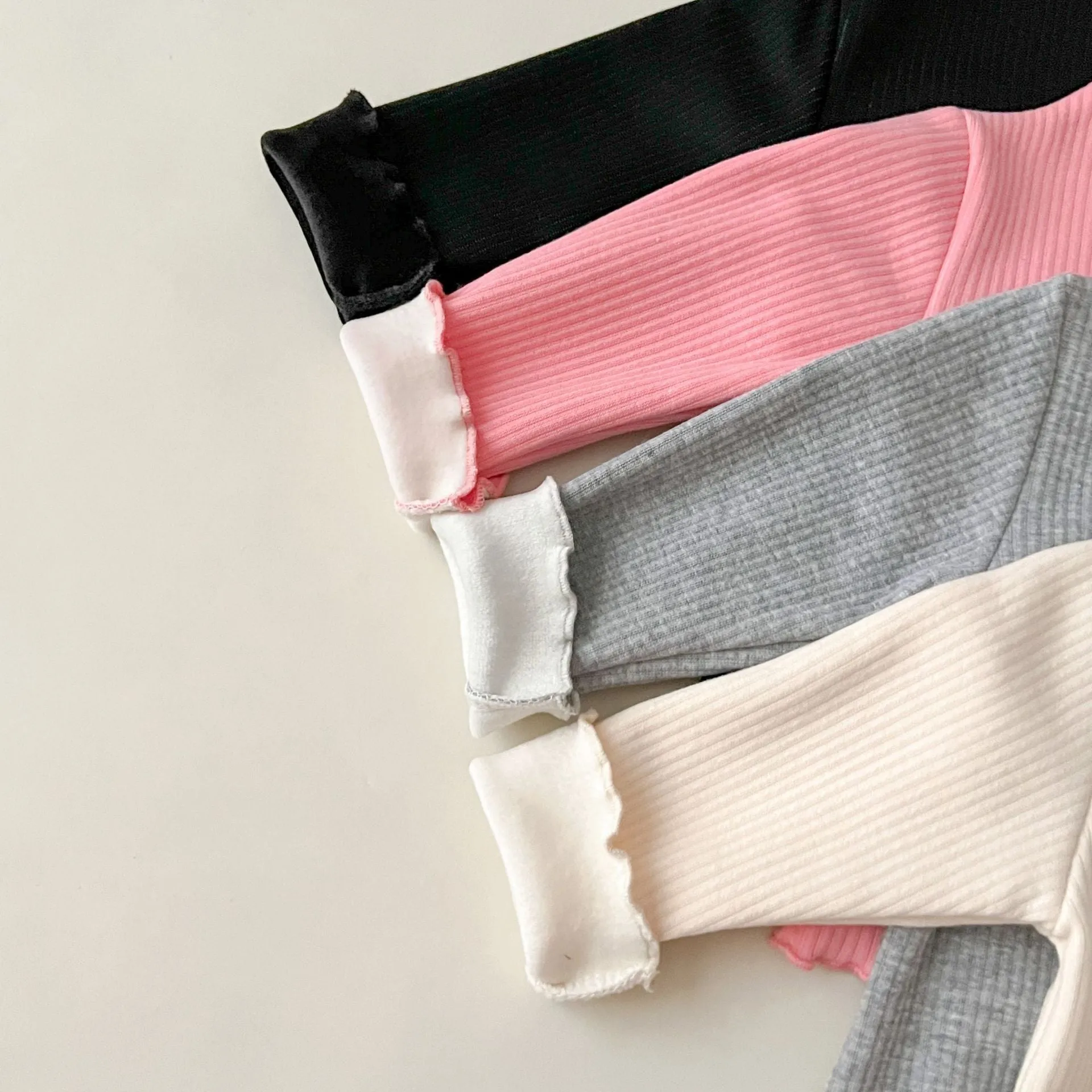 Baby Kid Girls Solid Color Tops Wholesale 231130138