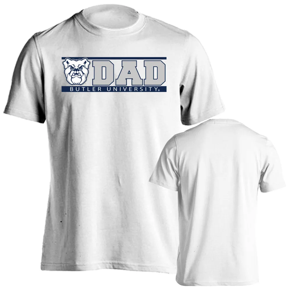 Butler Bulldogs Dad Proud Parent Short Sleeve T-shirt