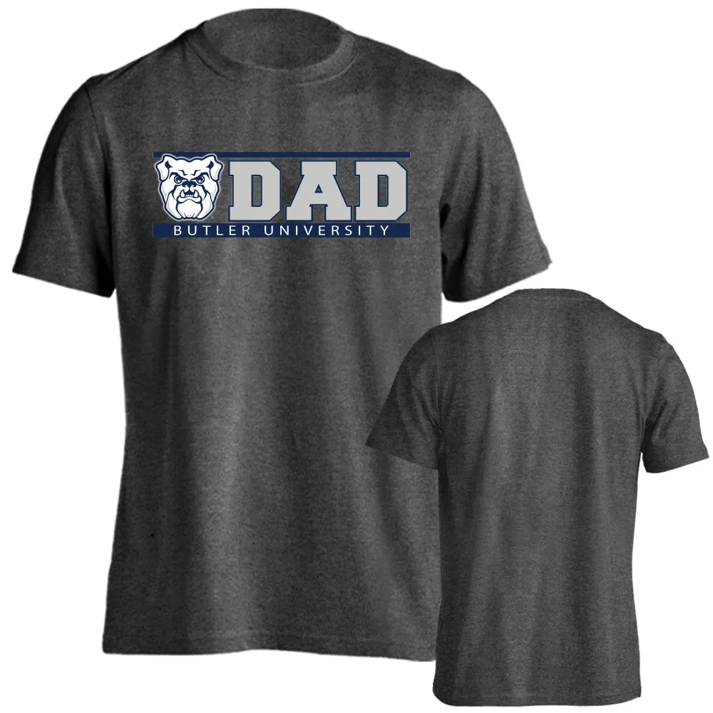 Butler Bulldogs Dad Proud Parent Short Sleeve T-shirt