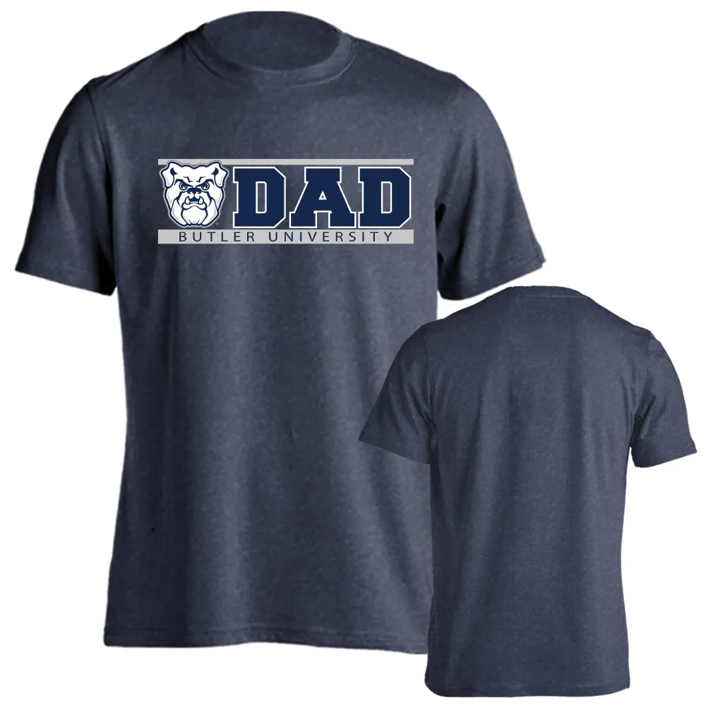 Butler Bulldogs Dad Proud Parent Short Sleeve T-shirt