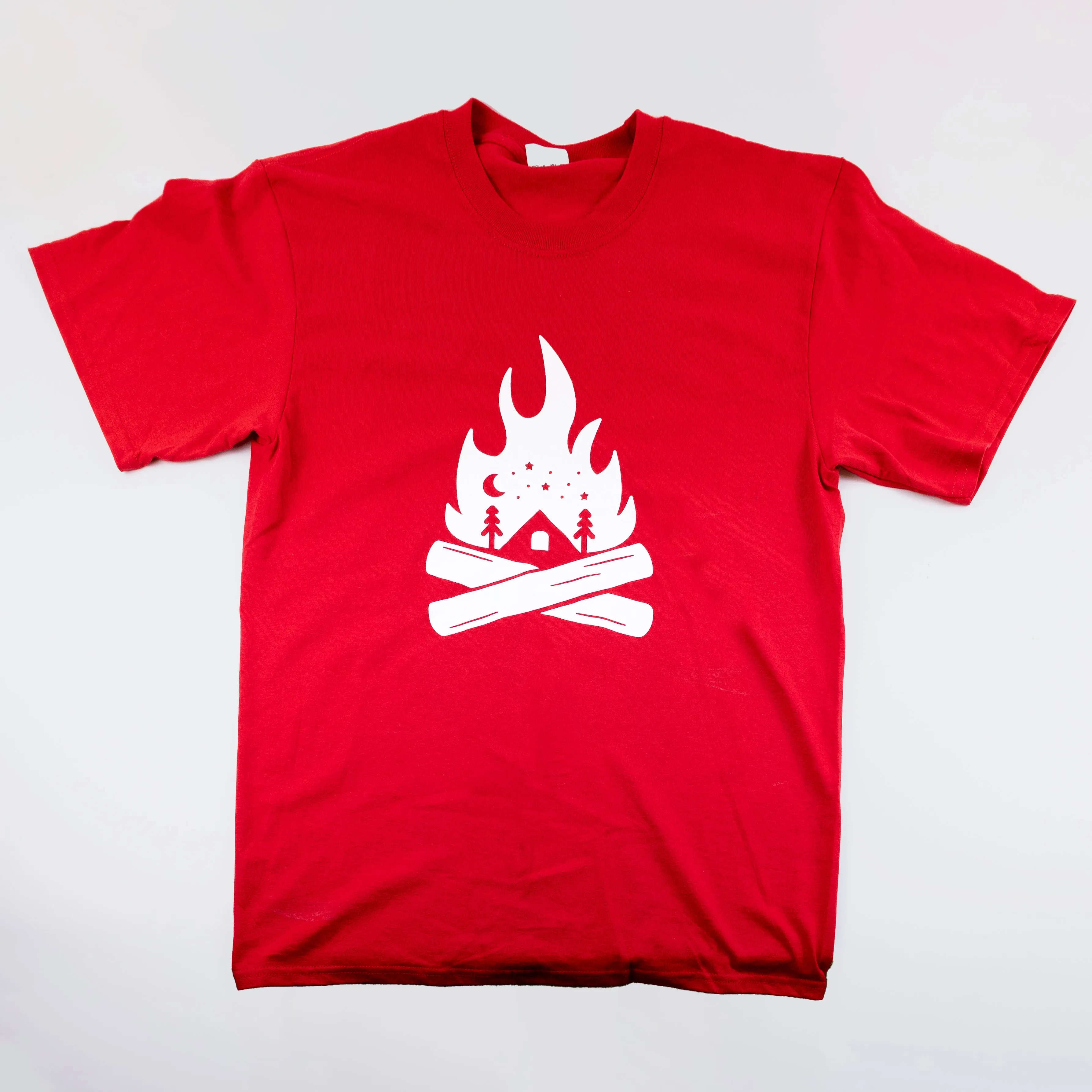 Campfire Circle Red Summer 2022 T-Shirt