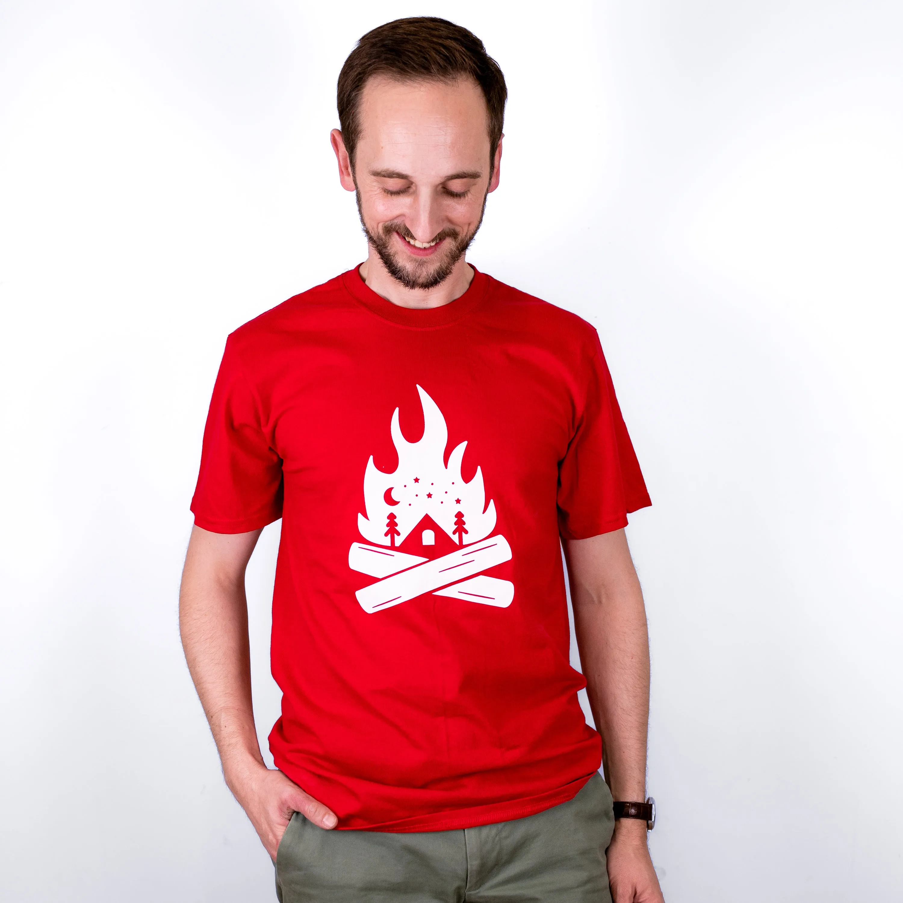 Campfire Circle Red Summer 2022 T-Shirt
