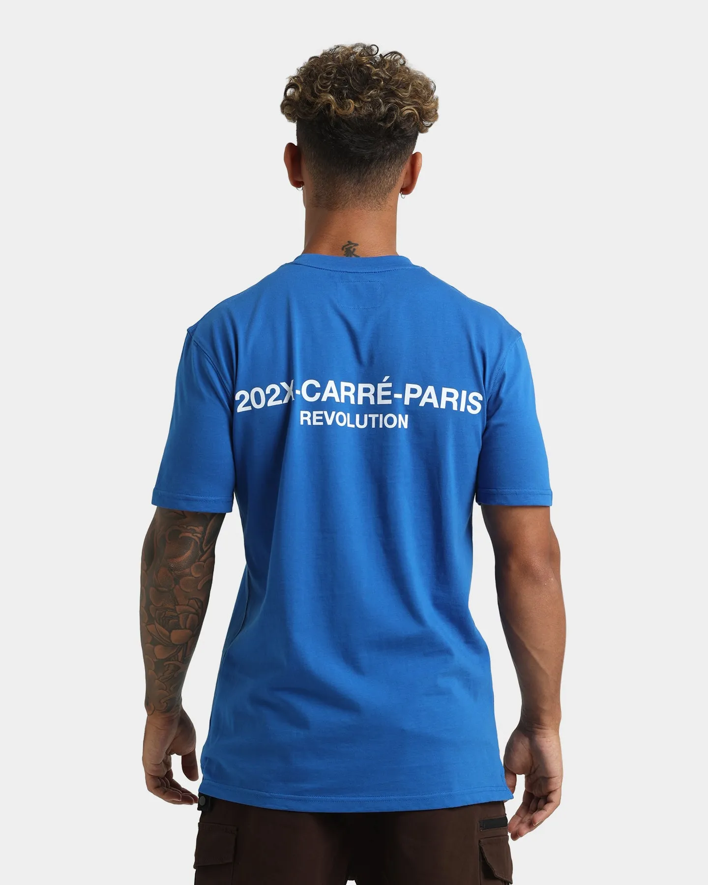 Carre 202X Classic Short Sleeve T-Shirt Blue