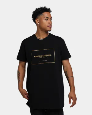 Emperor Apparel Chic Hustle Short Sleeve T-Shirt Black/Gold