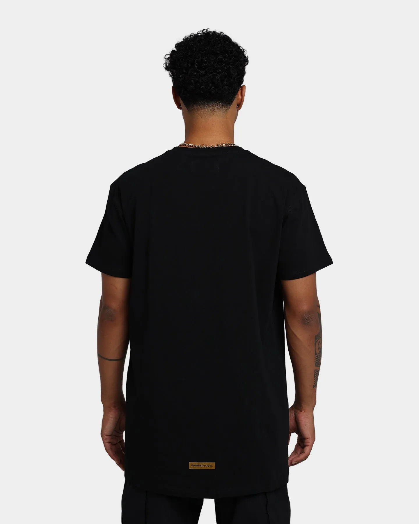Emperor Apparel Chic Hustle Short Sleeve T-Shirt Black/Gold