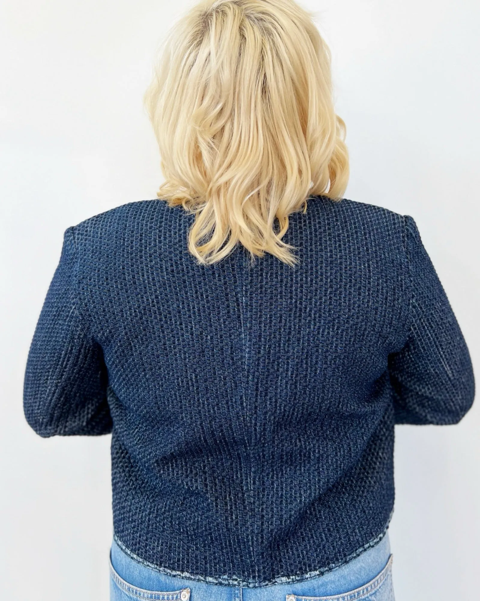 Hudson Tweed Blazer