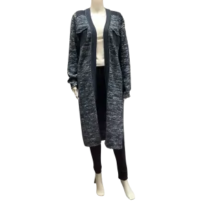 Liverpool Women's Long Sweater Cardigan Blue Denim Trim Size: S