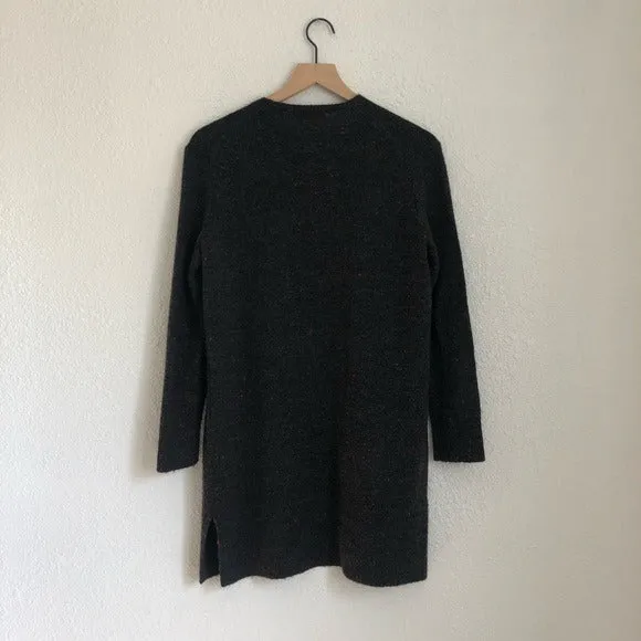 Madewell Black Specks Cardigan Sweater