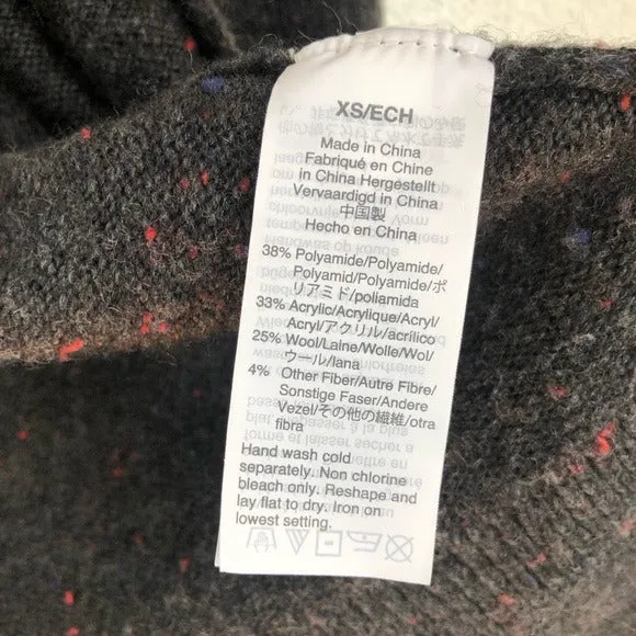 Madewell Black Specks Cardigan Sweater