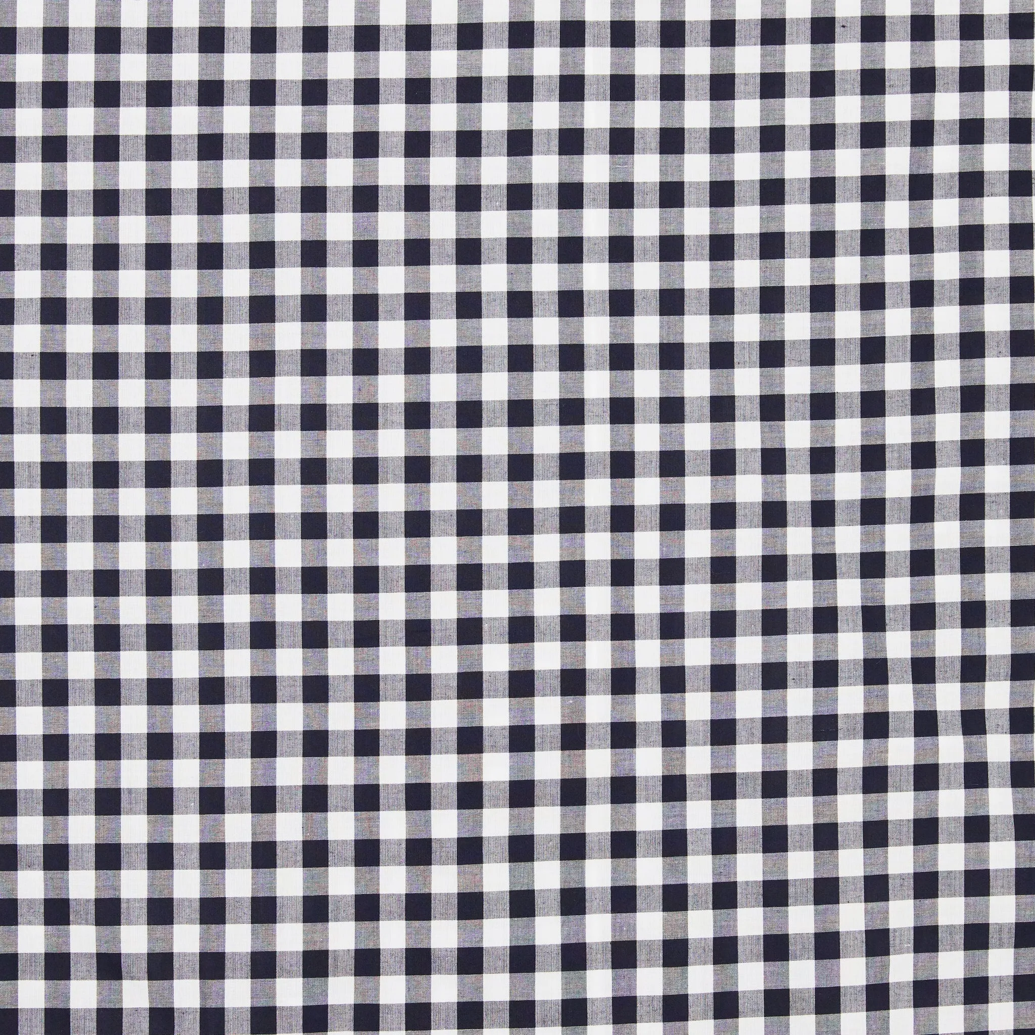Pajama Short Set - Dark Navy Gingham