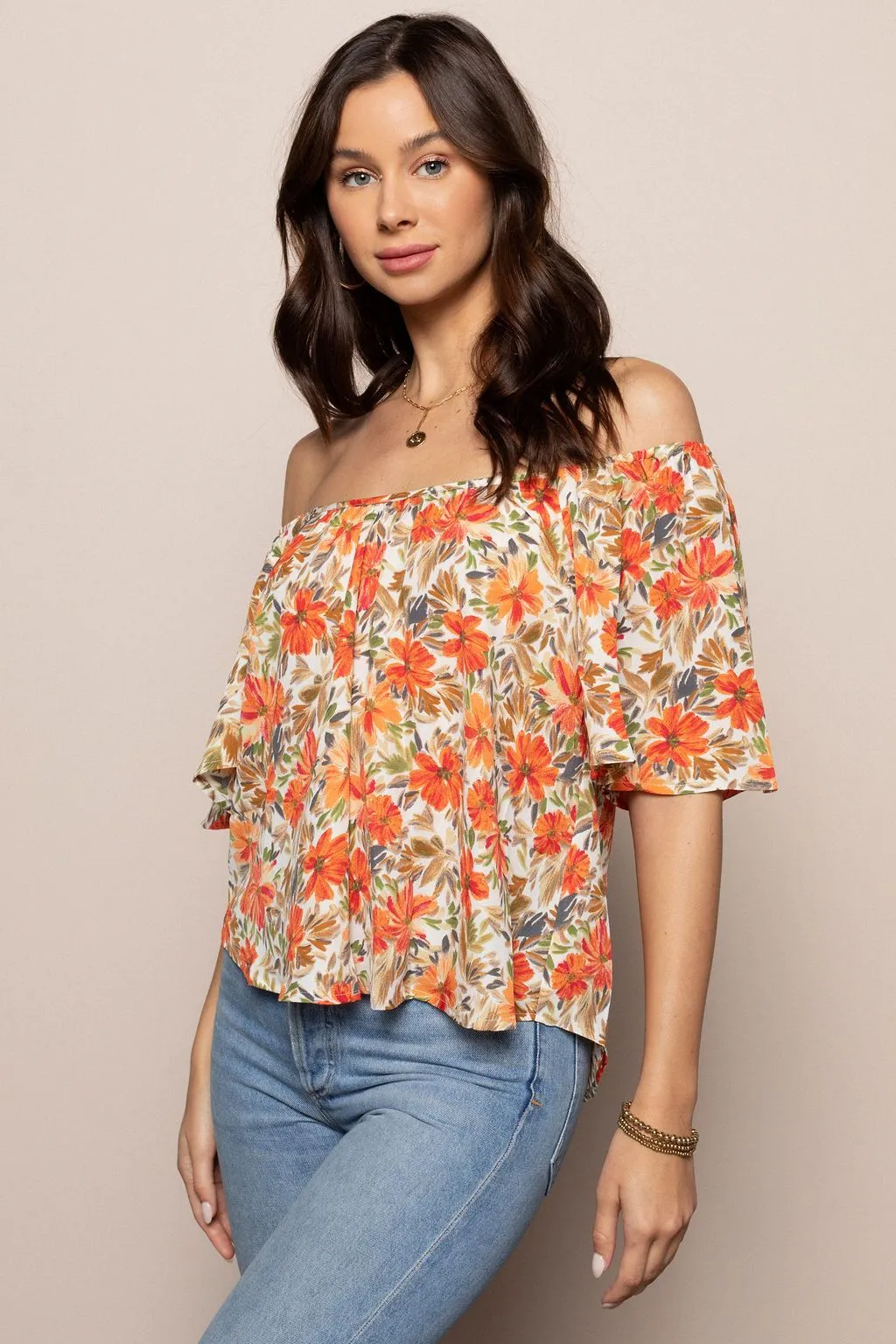 Poppy Top in Multicolor