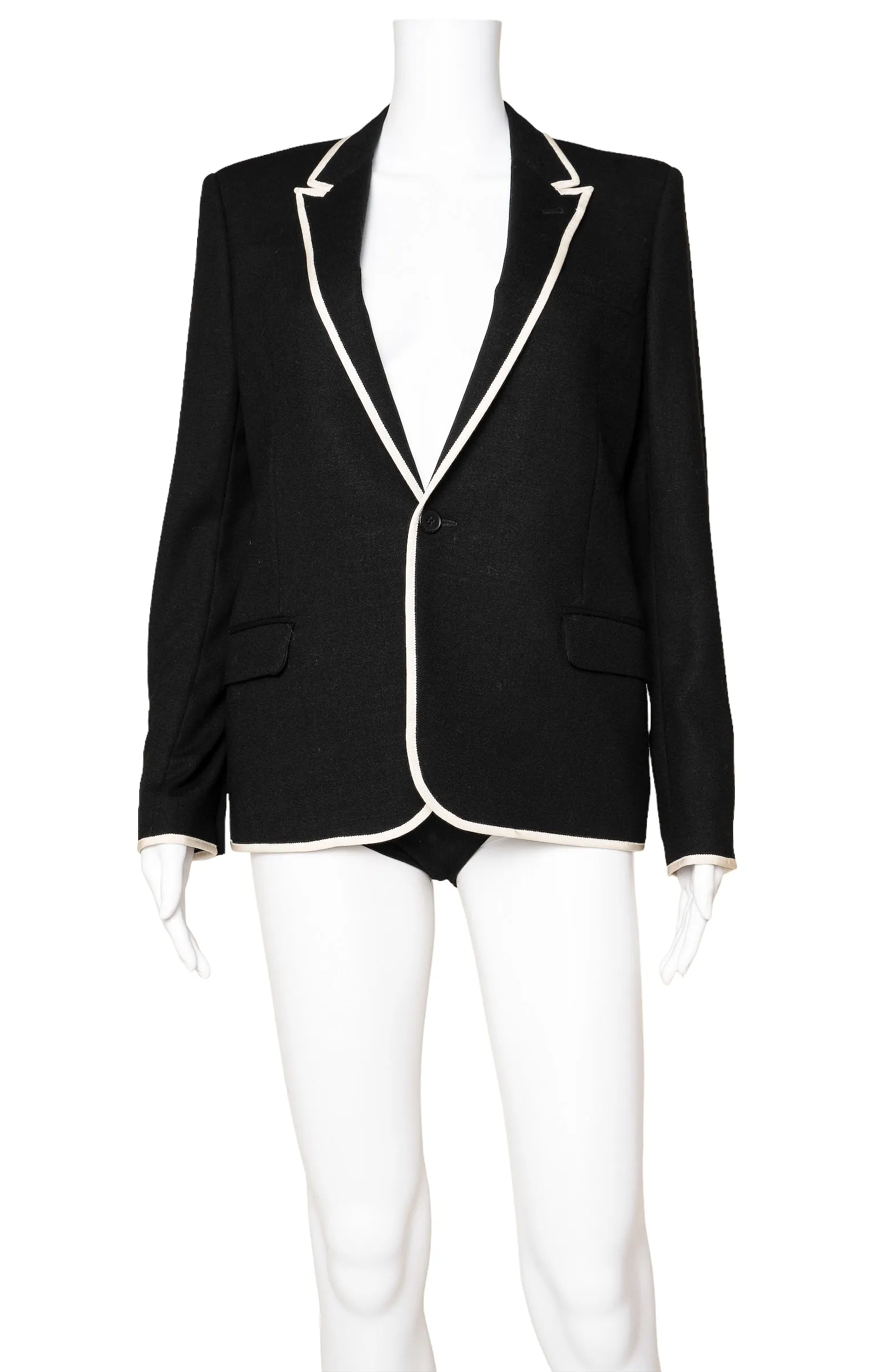 SAINT LAURENT Jacket Size: FR 42 / Comparable to US 8