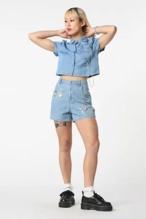 Scrapbook Denim Short
