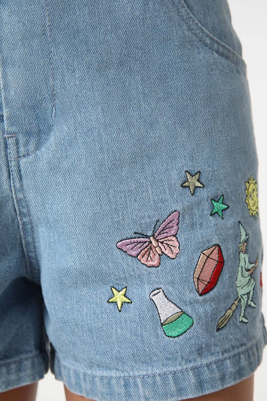 Scrapbook Denim Short