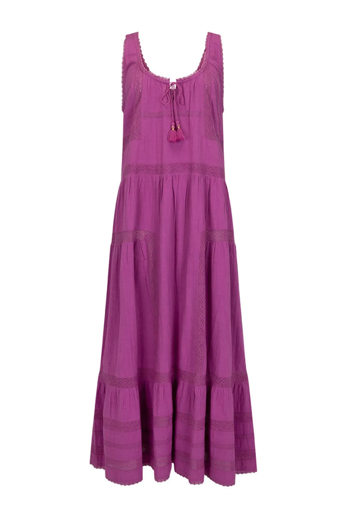 Serendipity Lace Sundress in Orchid