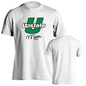 South Carolina Upstate Spartans Mom Logo Mother Short Sleeve Tee T-Shirt