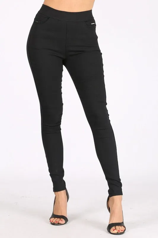 Stretchy Denim Pants