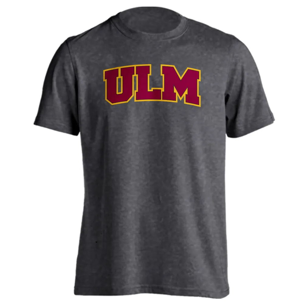 University of Louisiana at Monroe Warhawks Arched Text Short Sleeve T-Shirt