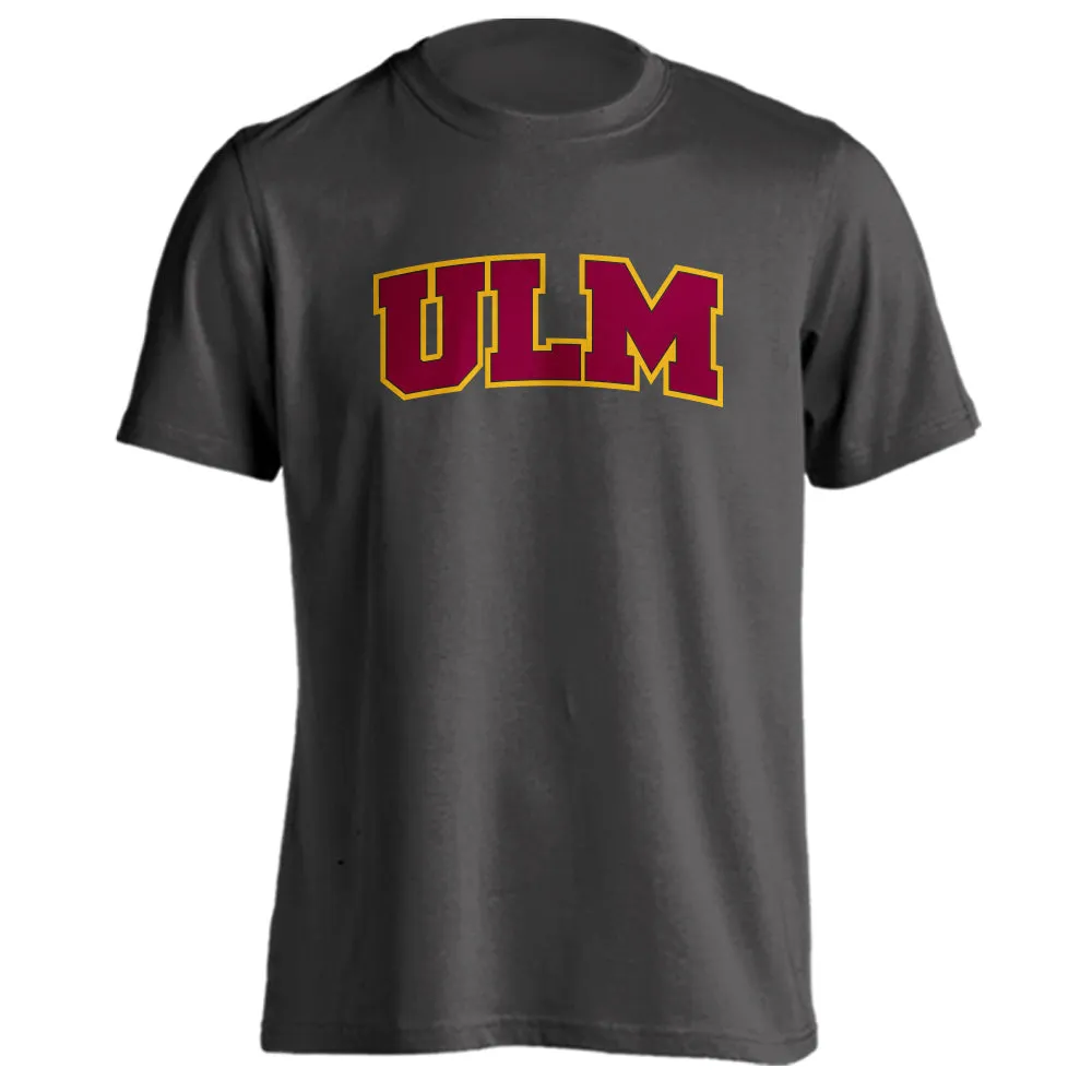 University of Louisiana at Monroe Warhawks Arched Text Short Sleeve T-Shirt