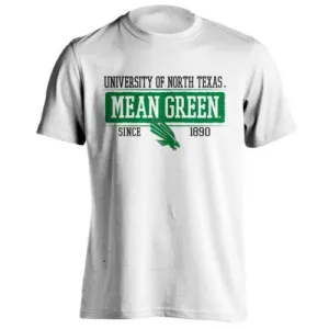 University of North Texas UNT Mean Green Since 1890 Short Sleeve T-Shirt
