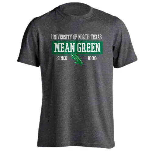 University of North Texas UNT Mean Green Since 1890 Short Sleeve T-Shirt