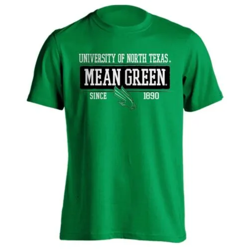 University of North Texas UNT Mean Green Since 1890 Short Sleeve T-Shirt