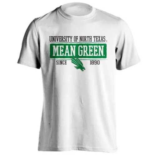 University of North Texas UNT Mean Green Since 1890 Short Sleeve T-Shirt