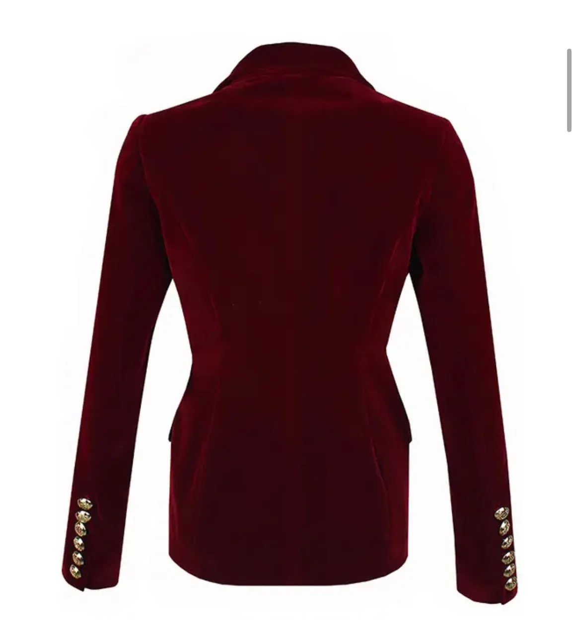 Velvet blazer by Oliver Barret