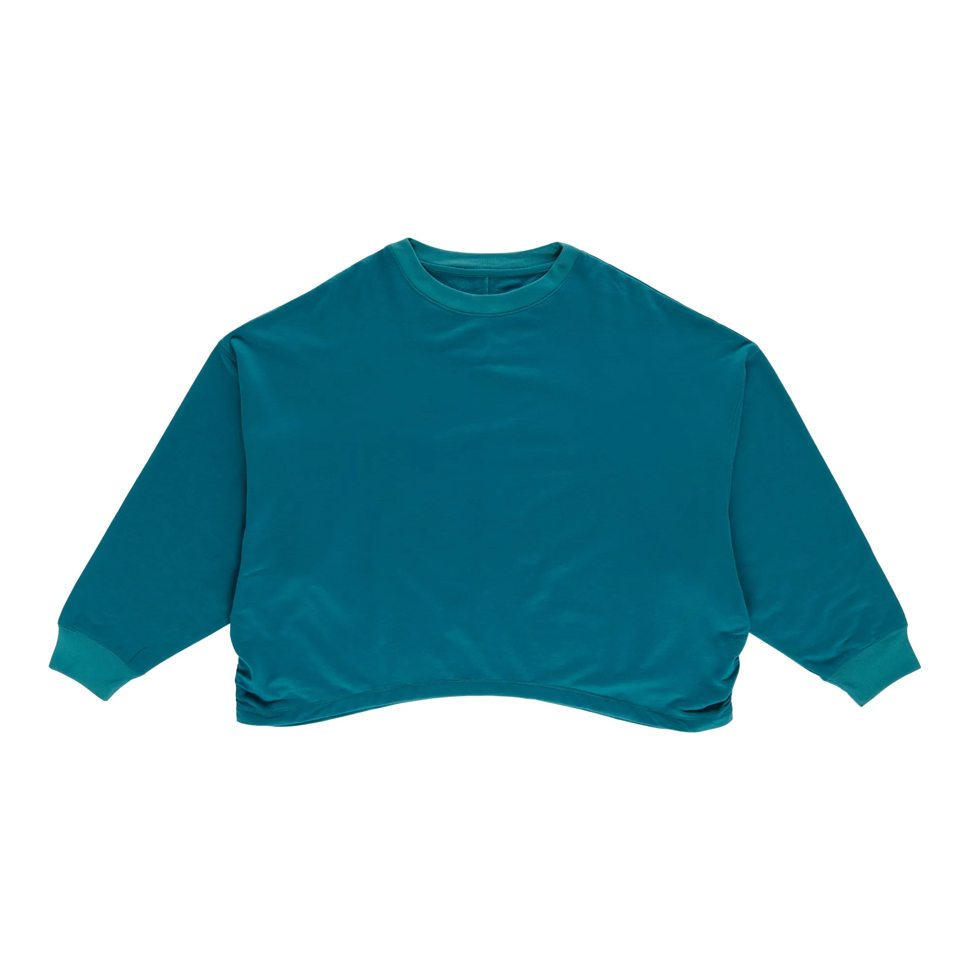 Women's Cropped Crew Neck Sweater